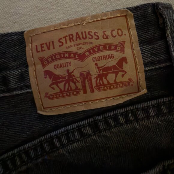 Levi's Low Pro Straight in Black - Size 28 - Picture 2 of 11